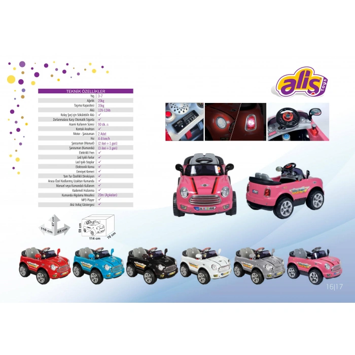 ALİŞ 606-K  KUMANDALI TURBO COUPE