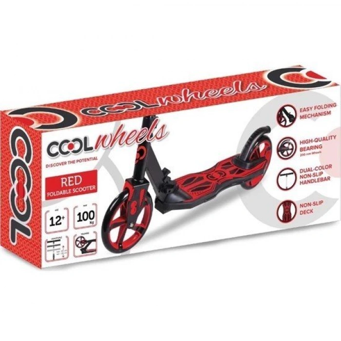 COOL WHEELS 12+ KIRMIZI SCOOTER