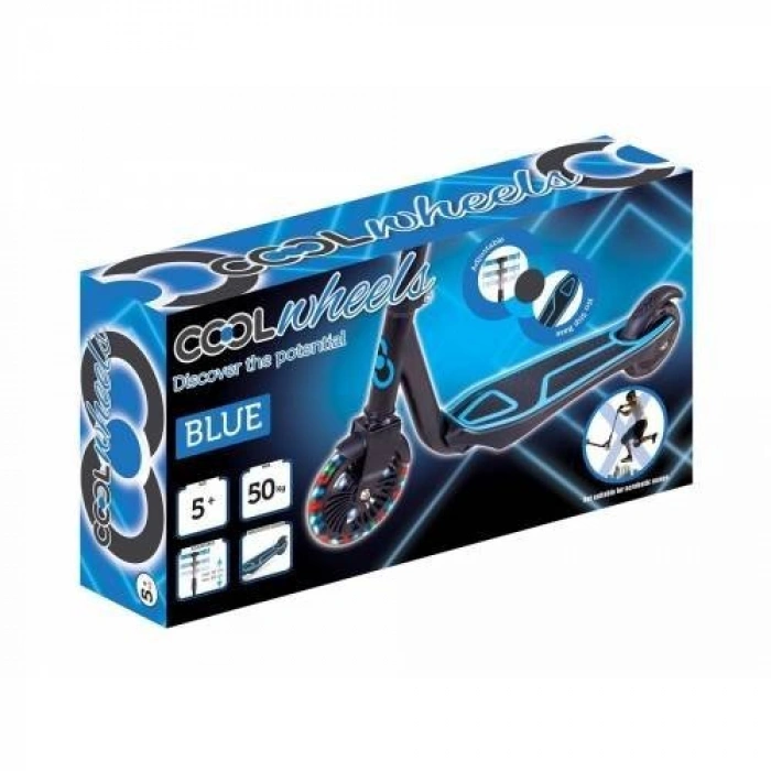 COOL WHEELS 5+ MAVİ IŞIKLI SCOOTER