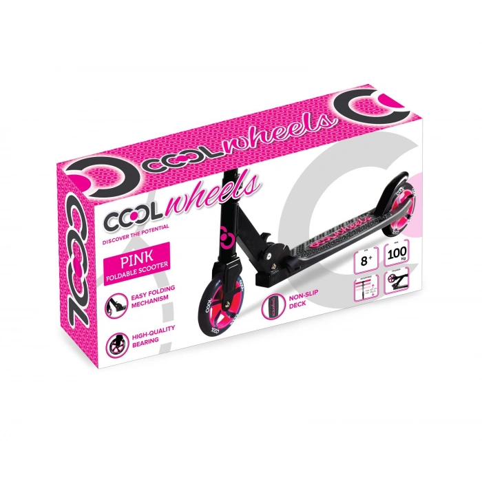 COOL WHEELS 8+ KATLANIR SCOOTER PEMBE