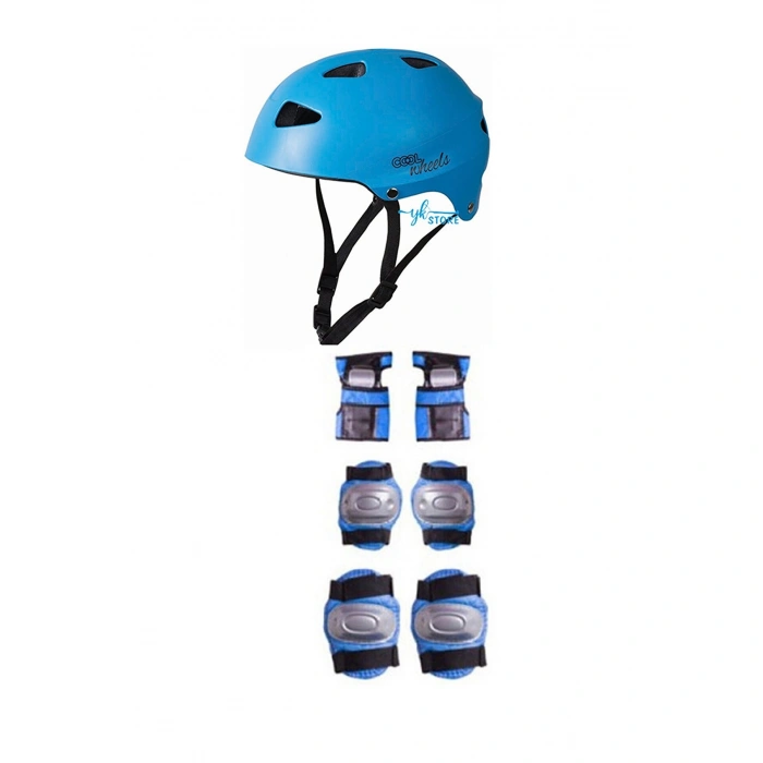 COOL WHEELS KASK DİZLİK DİRSEKLİK AVUÇ İÇİ SET