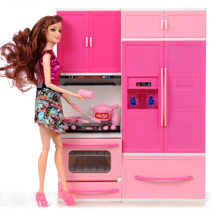 KAYYUM 2012 MY LİTTLE CHEF & BEBEKLİ MUTFAK SETİ 2 Lİ