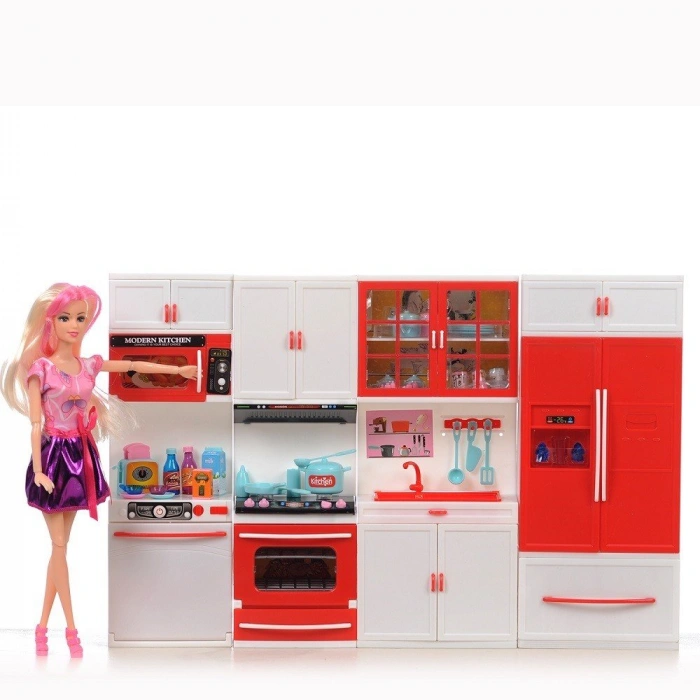 KAYYUM 2014 MY LİTTLE CHEF & BEBEKLİ MUTFAK SETİ 4 LÜ