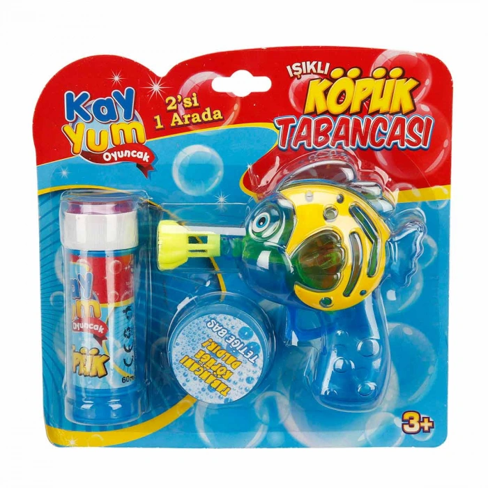 KAYYUM 683-8 IŞIKLI KÖPÜK TABANCASI PİLSİZ