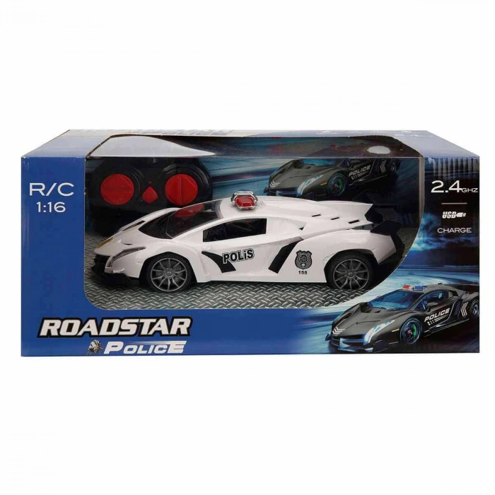 KAYYUM RD002 ROADSTAR 1:16 ŞARJLI POLİS ARABA
