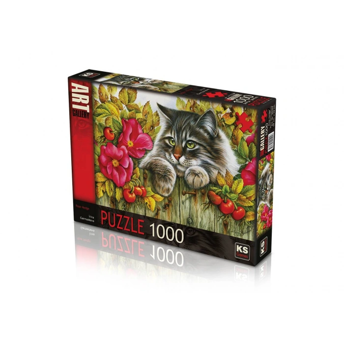 KS 20504 PUZZLE 1000 ROSE HEDGE