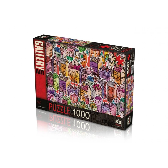 KS 20550 PUZZLE 1000 CİTY OF COLORS
