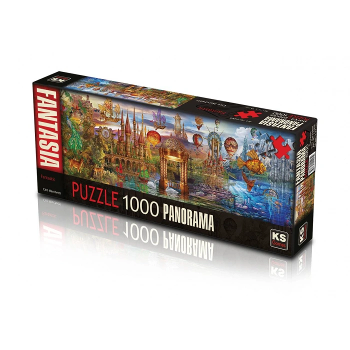 KS 21005 PUZZLE 1000 PANORAMİK FANTASTİC