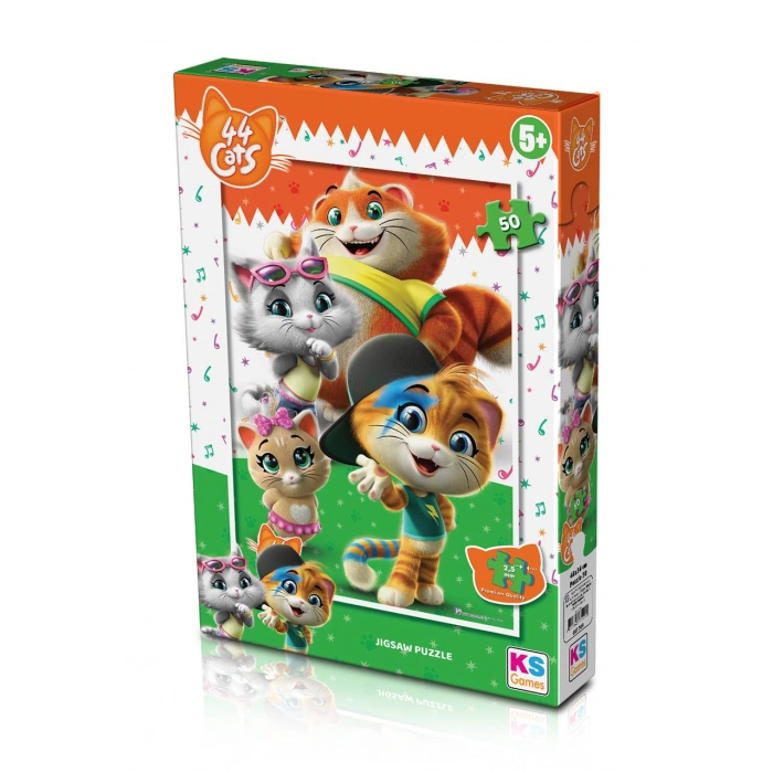 KS CAT709 44 CATS PUZZLE 50