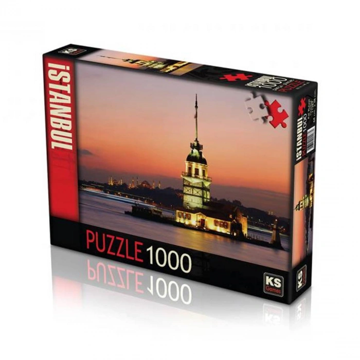 KS GAMES 11287 PUZZLE 1000 KIZ KUL.GÜN BATIMI