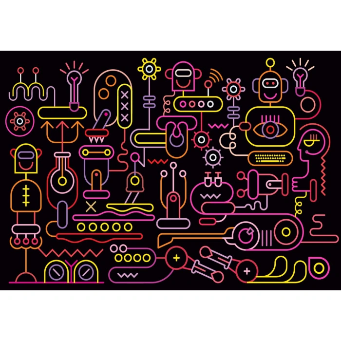 KS PUZZLE 1000 ROBOT WORKSHOOP