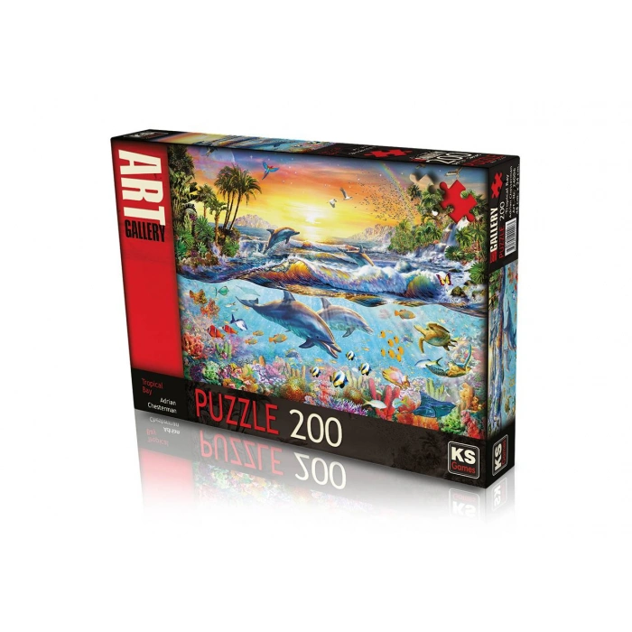 KS PUZZLE 200 TROPICAL BAY