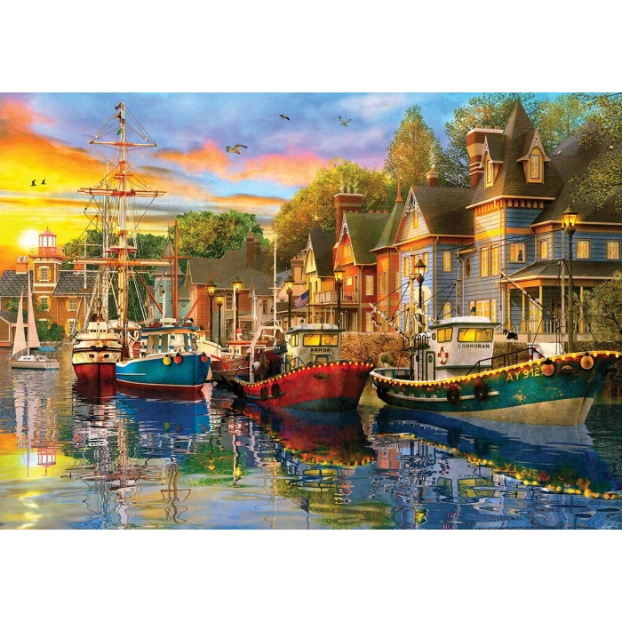 KS PUZZLE 3000 HARBOUR LİGHTS