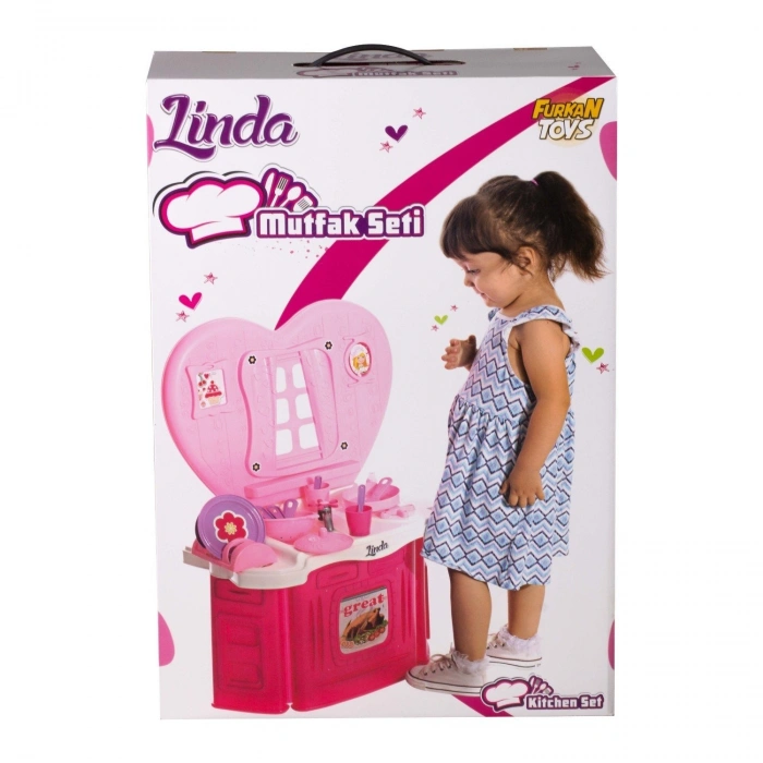 LİNDA KALPLİ MUTFAK SETİ