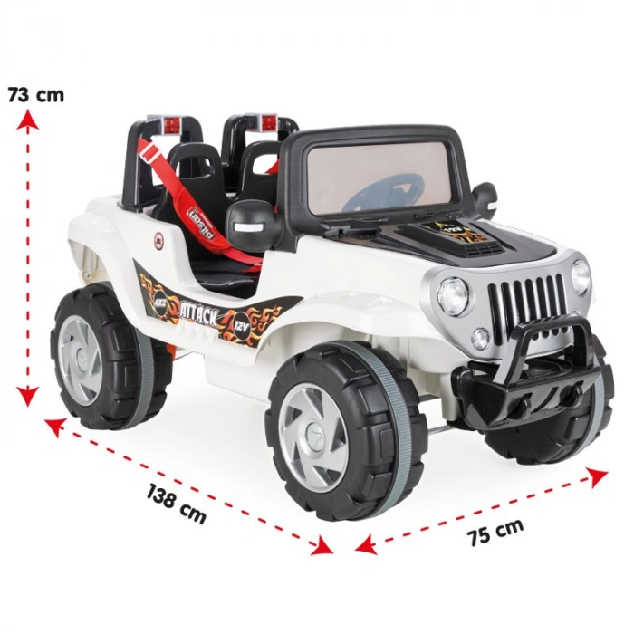 PİLSAN 05-272 ATTACK ÇİFT KİŞİLİK 12 VOLT KUMANDALI AKÜLÜ