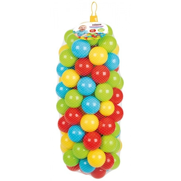 PİLSAN 06-411 OYUN HAVUZ TOPU 7 CM 100 LÜ FİLEDE