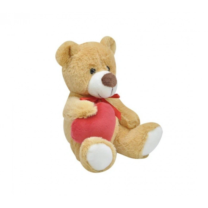 SELAY KARMA PELUŞ 15 CM KALPLİ AYICIK