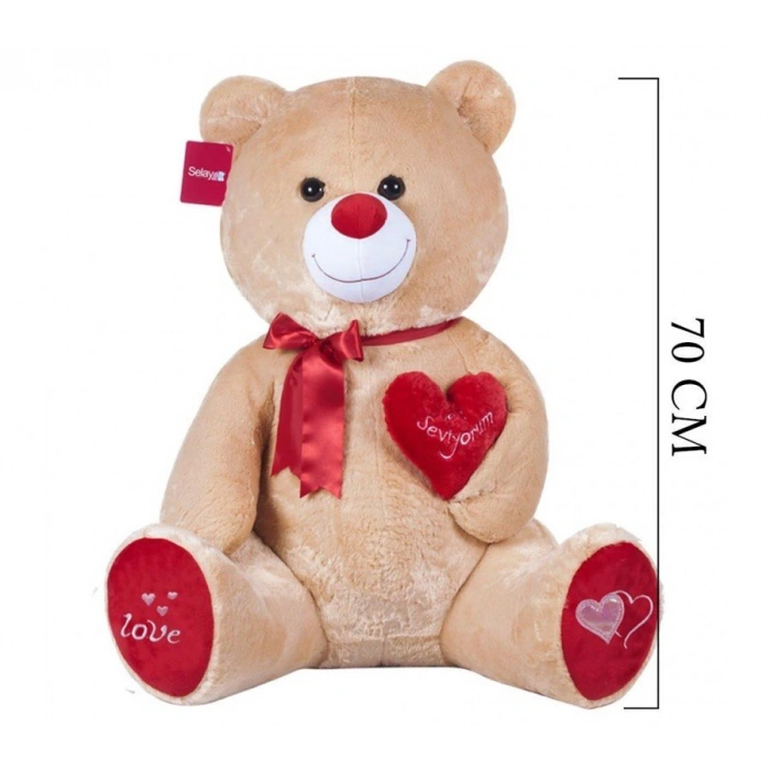 SELAY TIKIL AYI 70 CM KAHVERENGİ