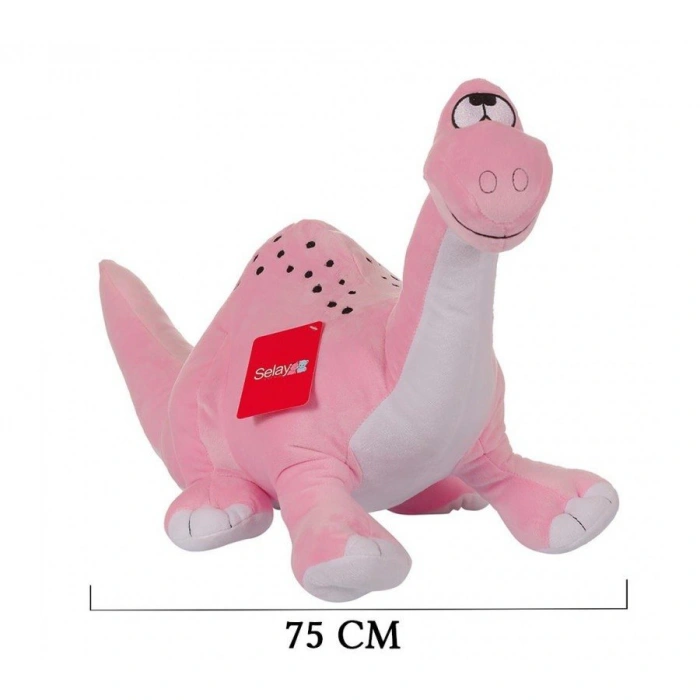 SLY BRACHIOSAURUS 75 CM PEMBE