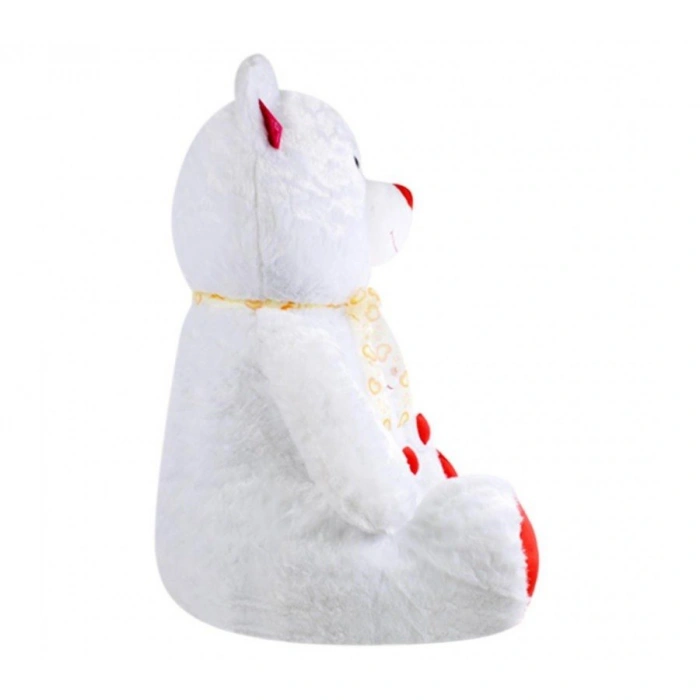 SLY GÜLEN YAVRULU AYI 95 CM BEYAZ