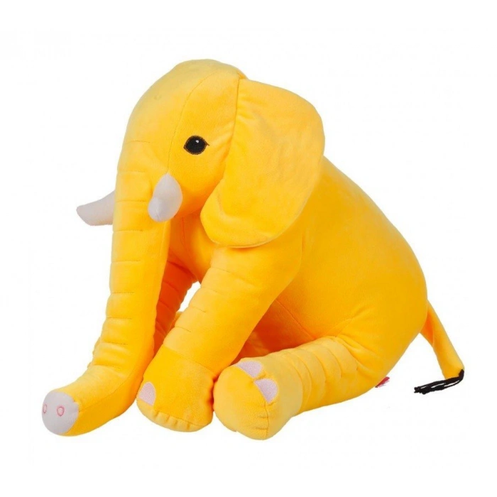 SLY OTURAN DİŞLİ FİL 40 CM SARI