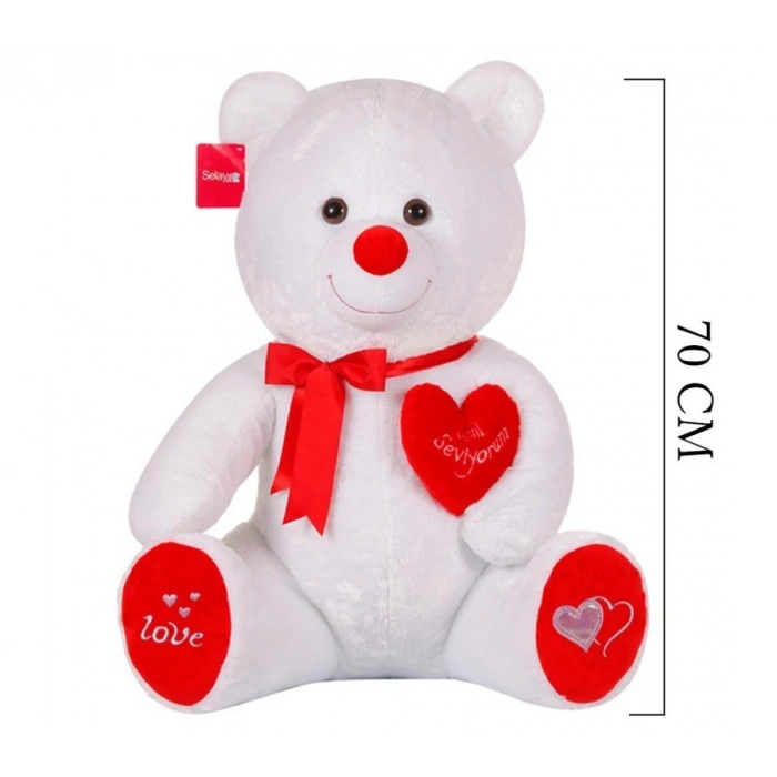 SLY TIKIL AYI 70 CM BEYAZ