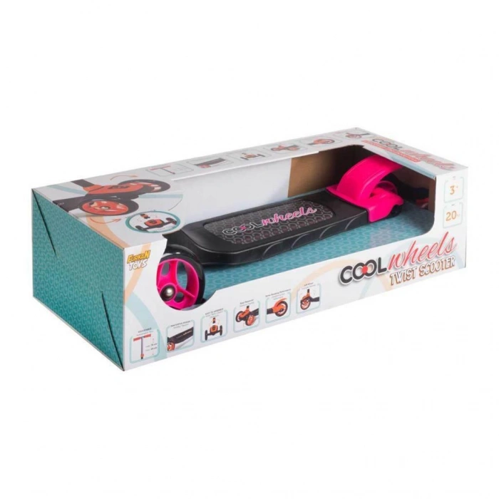 COOLWHEELS TWİST SCOOTER PEMBE
