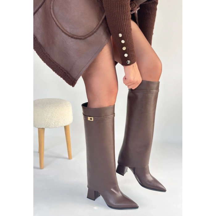 Jike Kahverengi Cilt Tak Çıkar Çizme