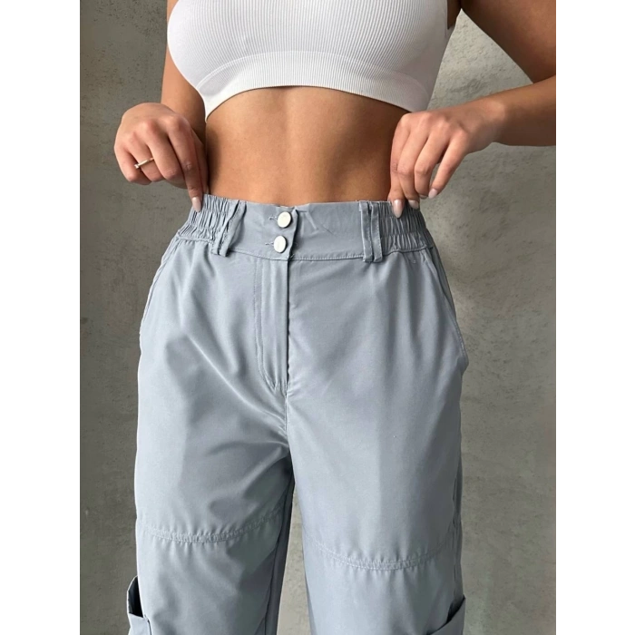 Jogger lastik paça pantolon