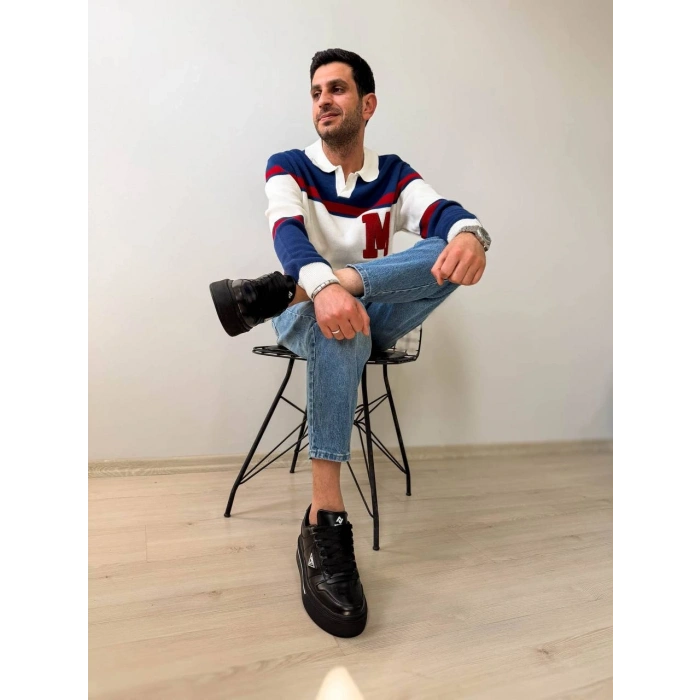 KB-04 Kuback Beyaz Cilt Günlük Erkek Ayakkabı