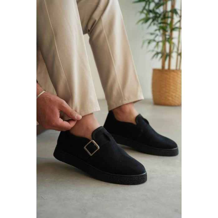 KB-KX1 Kuback Lacivert Kürklü Günlük Erkek Ayakkabı