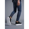 KB-112   Kuback Siyah Triko Bağcıklı  Günlük Erkek  Ayakkabı
