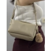 Ponpon vizon cilt çanta