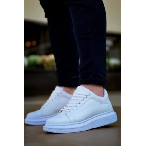 KB-X500  Kuback Bağcıklı Beyaz  Günlük Erkek Ayakkabı