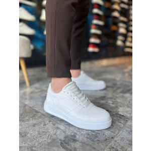 KB-X9 Kuback Beyaz Cilt Günlük Erkek Ayakkabı