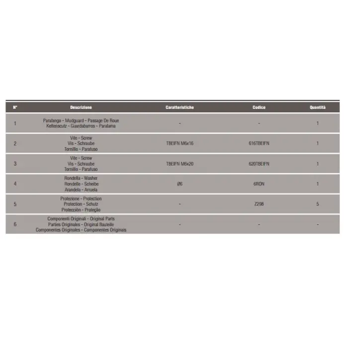 GIVI MG6401 TRIUMPH TIGER 800 - 800XC - 800XR (11-20) ÇAMURLUK