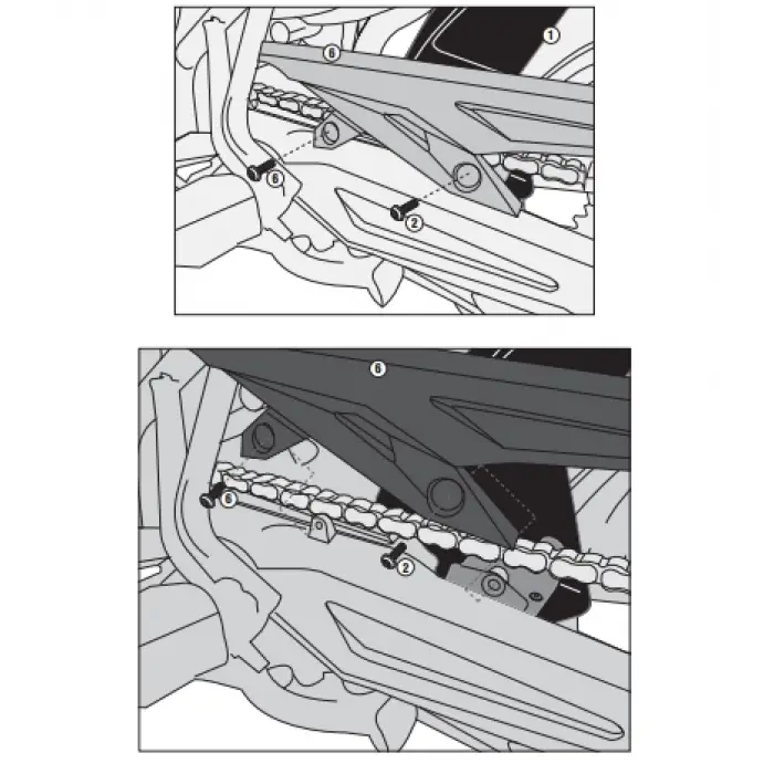 GIVI MG6401 TRIUMPH TIGER 800 - 800XC - 800XR (11-20) ÇAMURLUK