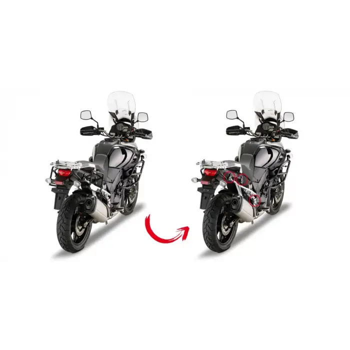 GIVIPLR3105SUZUKIDL1000V-STROM(14-19)YANÇANTATAŞIYICI