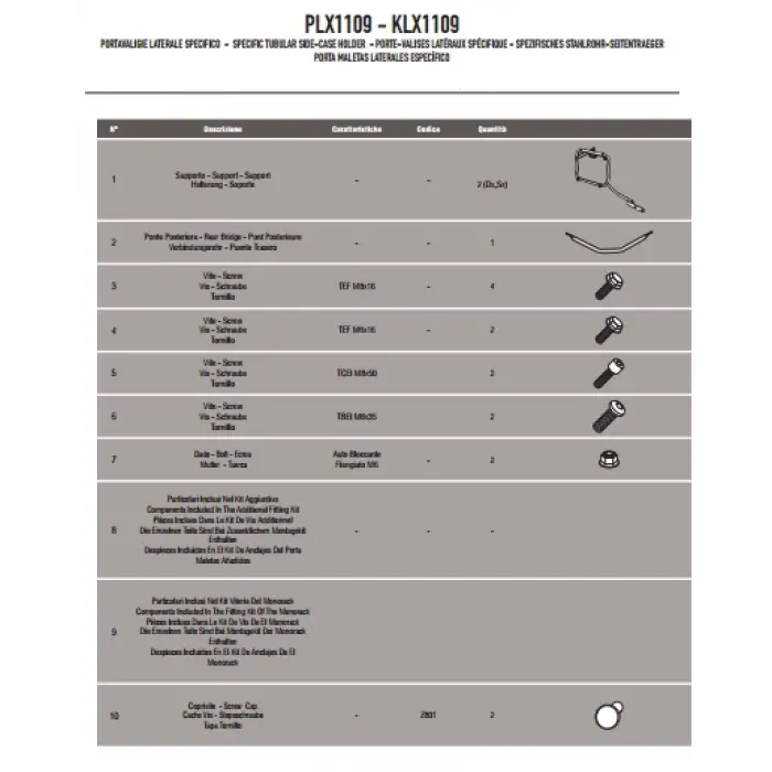 GIVIPLX1109HONDAINTEGRA700(12-13)YANÇANTATAŞIYICI