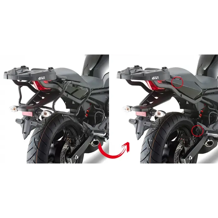 GIVIPLXR2110YAMAHAXJ6600(13-14)YANÇANTATAŞIYICI