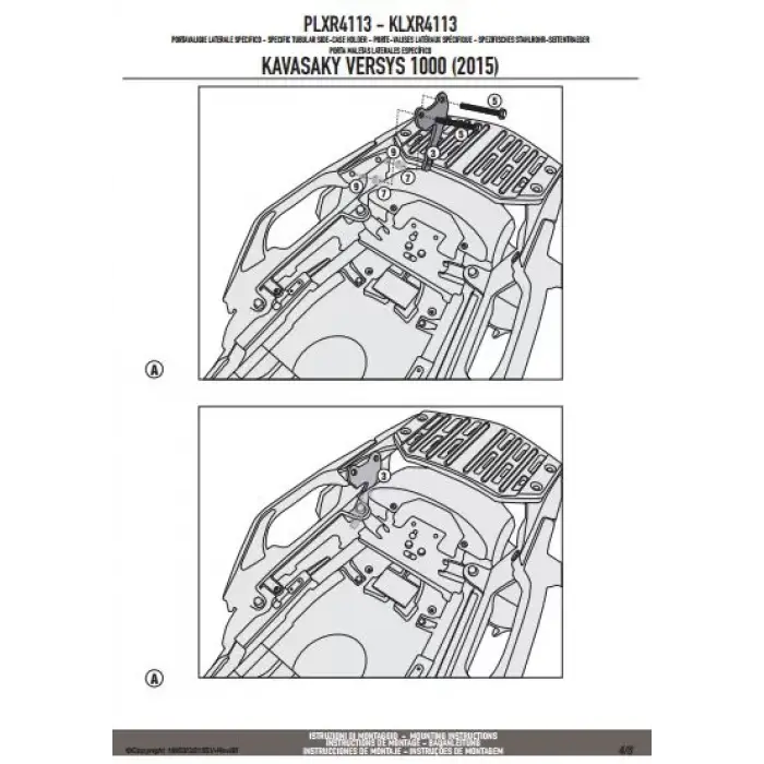 GIVIPLXR4113KAWASAKIVERSYS1000(15-16)YANÇANTATAŞIYICI