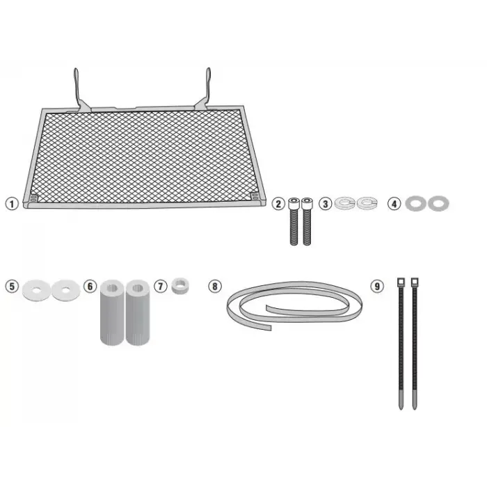 GIVIPR2132YAMAHAMT-09(17-20)-TRACER900(15-17)RADYATÖRKORUMA