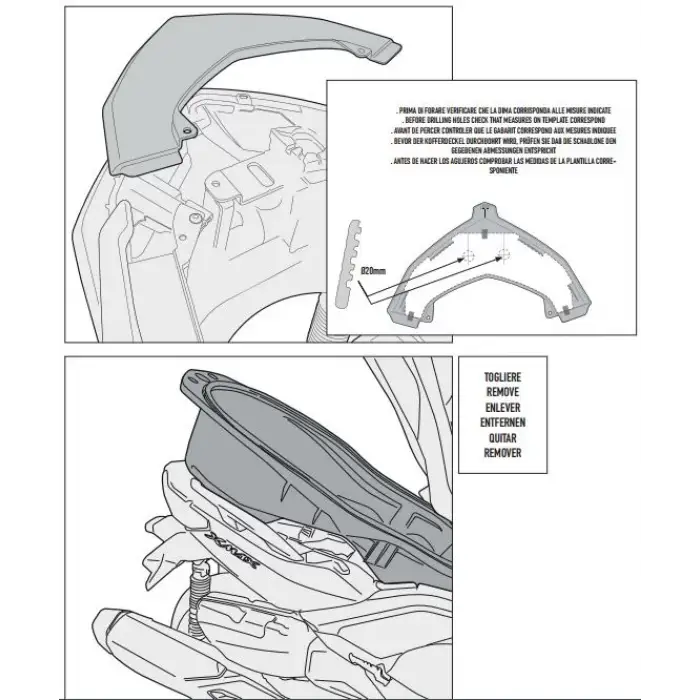 GIVISR2117YAMAHAX-MAX125-250(14-17)ARKAÇANTATAŞIYICI