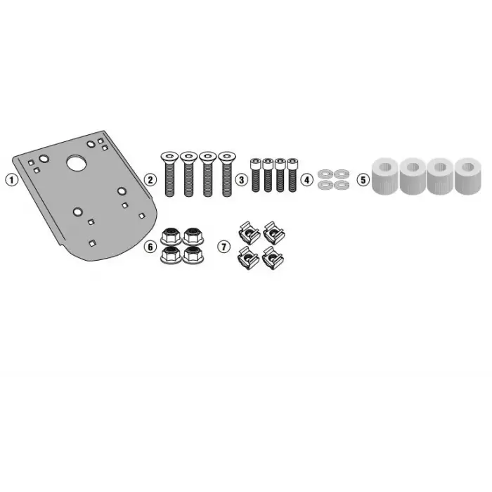 GIVI SR3116 SUZUKI V-STROM 250 (17-21) ARKA ÇANTA TAŞIYICI