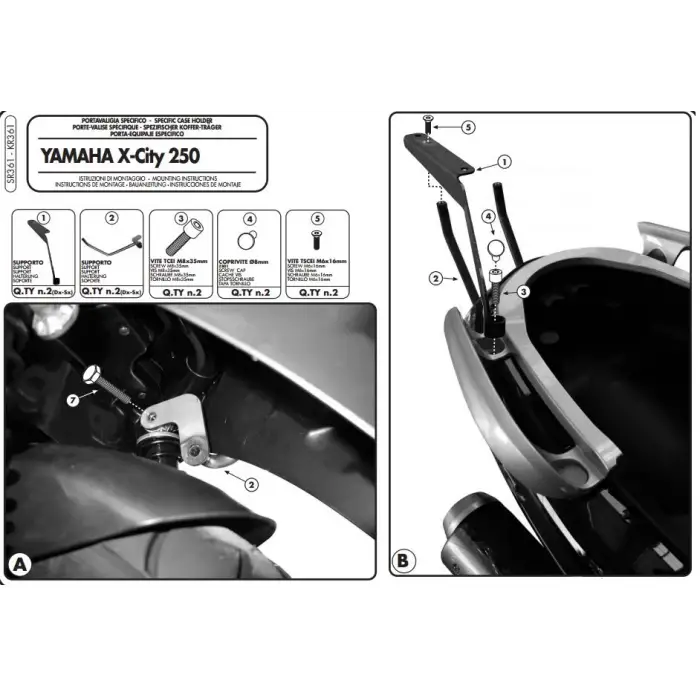 GIVISR361YAMAHAX-CITY125-250(07-16)ARKAÇANTATAŞIYICI