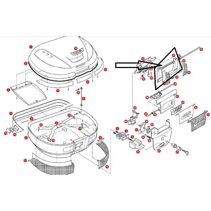 GIVIZ367NÇANTAKİLİTMEKANİZMAKAPAKÜSTE52