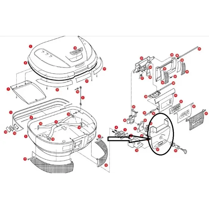 GIVIZ368NÇANTAKİLİTMEKANİZMAKAPAKALTE52