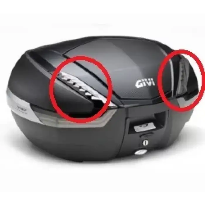 GIVI Z4703FR ÇANTA REFLEKTÖRÜ ÜST TAKIM GRİ V47