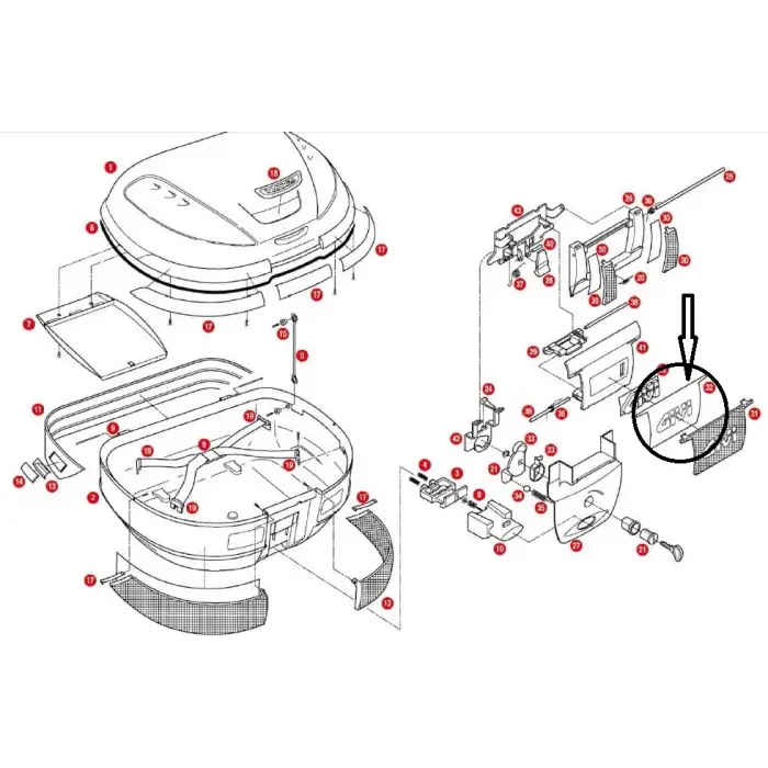 GIVIZ626ÇANTAREFLEKTÖRPERDESİORTABEYAZE52