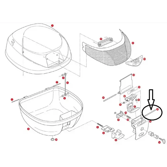 GIVIZ637RÇANTAPİMİ75MMV46-V35-E470-E450-E370-E350-E340-E260